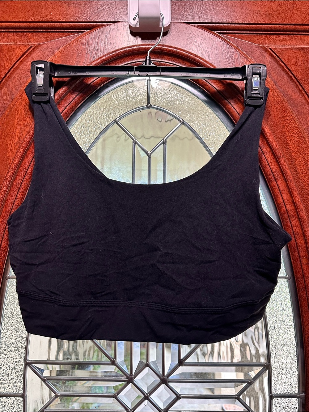 Nike Yoga Dri-Fit Sports Bra-Black